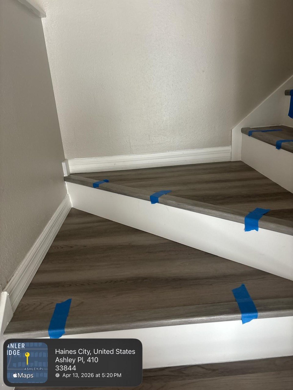 After: Hardwood Stairs